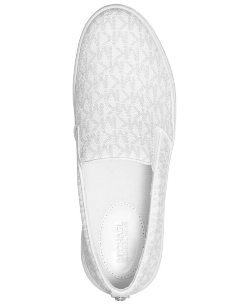 Женские кроссовки Keaton Slip-On с логотипом, ярко-белый логотип - 3