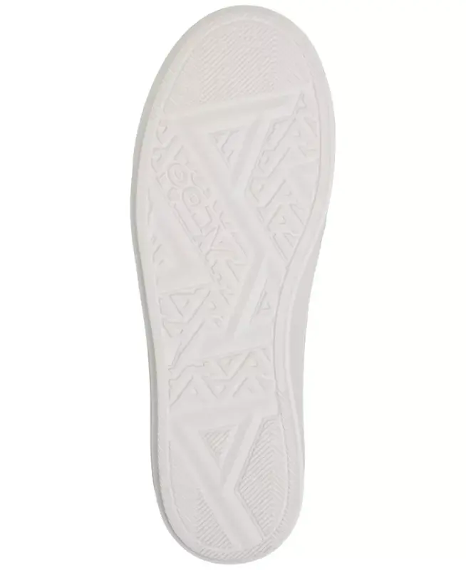 Женские кроссовки на шнуровке с пляжным декором - айвори деним - 5