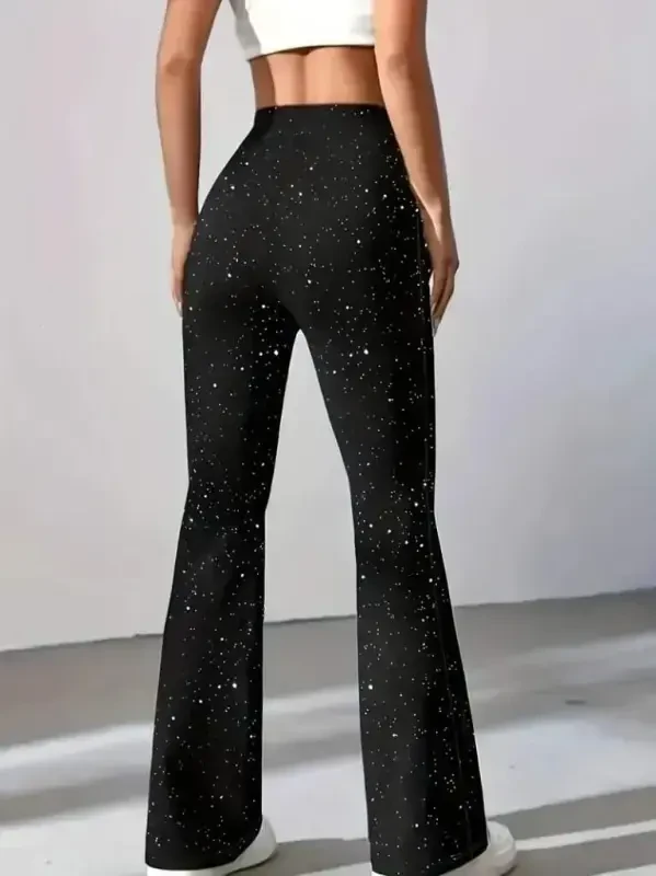 Женские леггинсы для дайвинга с высокой талией и камнями - 4