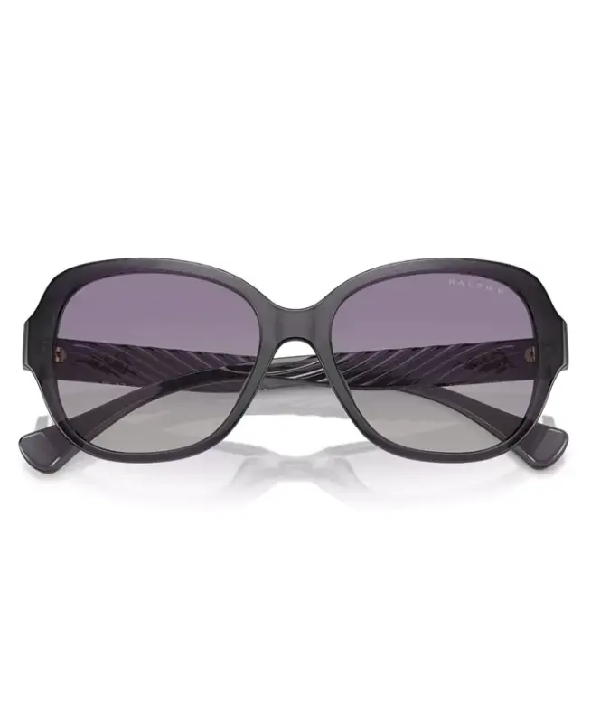 Женские поляризованные солнцезащитные очки, Ra5316U-Shiny Transparent Violet - 4