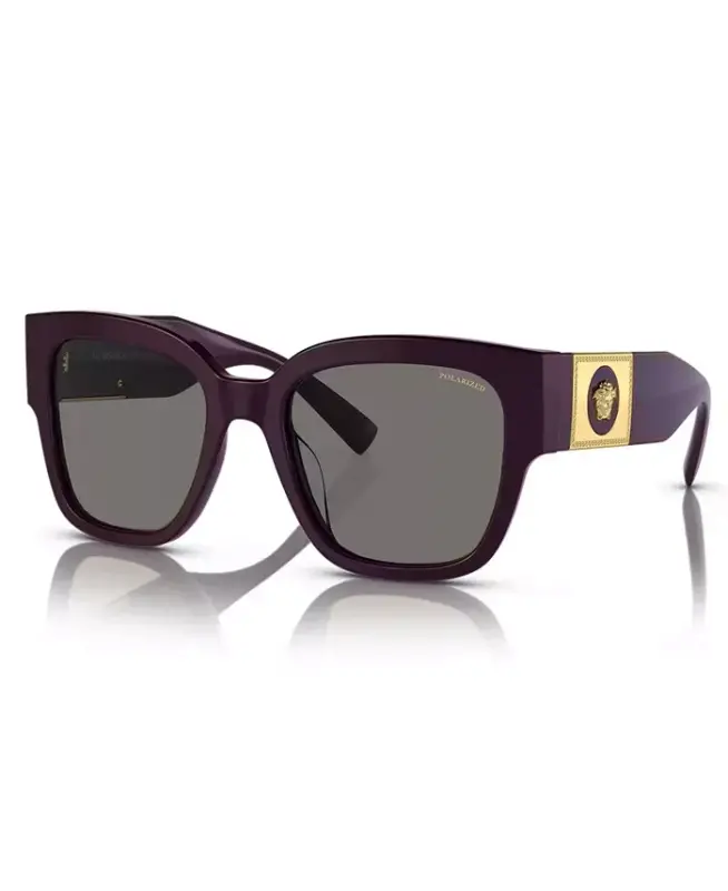 Женские поляризованные солнцезащитные очки, VE4437U-Бордо - VERSACE