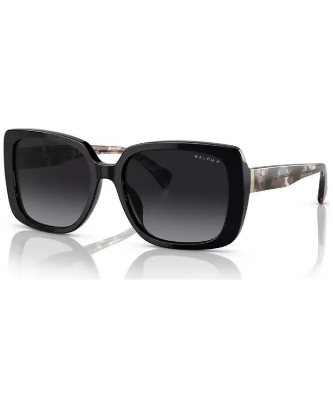 Женские поляризованные солнечные очки, RA5298U-Shiny Black - RALPH BY RALPH LAUREN