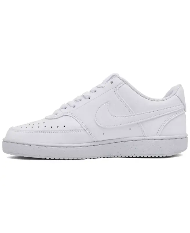 Женские повседневные кроссовки Court Vision Low Next Nature от Finish Line — белые - 3