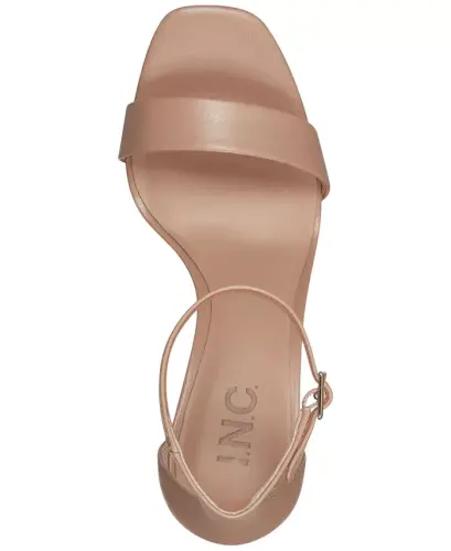 Женские сандалии-двойки Lexini, созданные для Modazone-Dark Almond. - 4