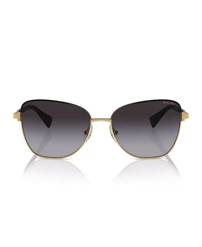 Женские солнцезащитные очки, Ra4146-Shiny Gold, Gray - 5