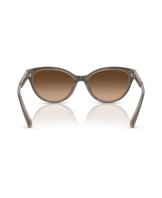 Женские солнцезащитные очки RA5326U-Solid Brown Milky Brown - 4
