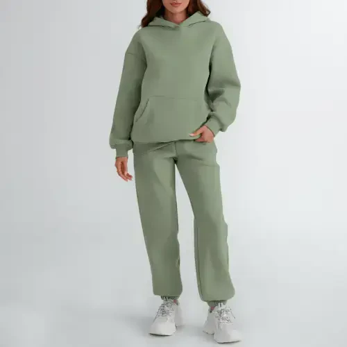 Женские спортивные костюмы SUNBS Lounge Sets, 2 предмета, толстовка и штаны. - SUNBS (1)