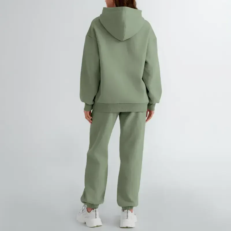 Женские спортивные костюмы SUNBS Lounge Sets, 2 предмета, толстовка и штаны. - 4