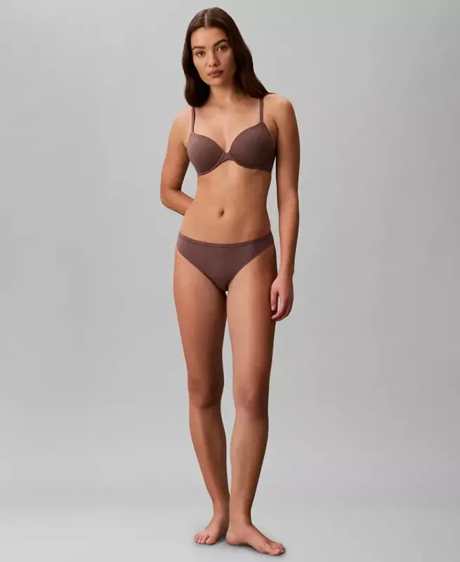 Женский бюстгальтер с легкой подкладкой и закрытой чашкой Perfectly Fit T-Shirt Bra F3837 — Ботанический коричневый - 5