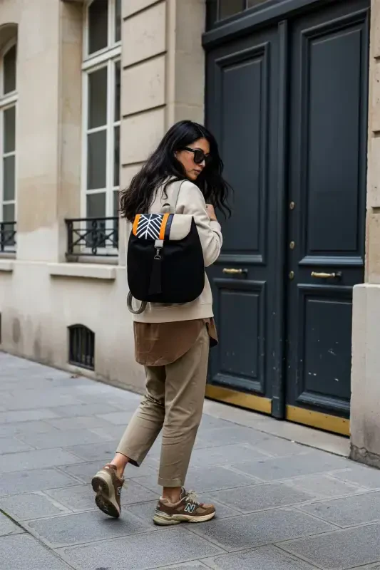 Женский Черный Рюкзак-ЧерныйАцтек - 4