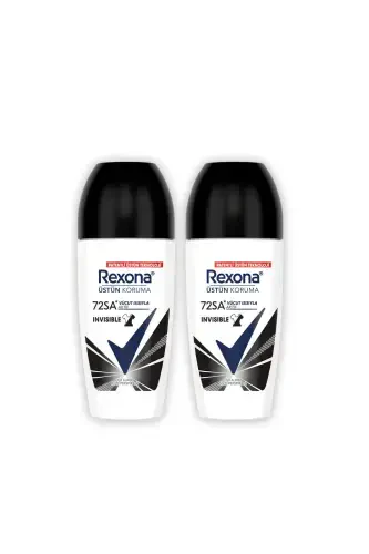 Женский дезодорант-ролик Invisible On Black & White Clothes 50 мл х2 шт - REXONA (1)