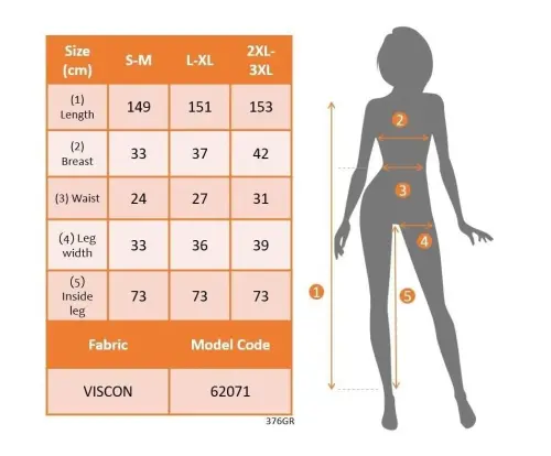 Женский длинный вискозный комбинезон на бретельках с круглым вырезом - 5