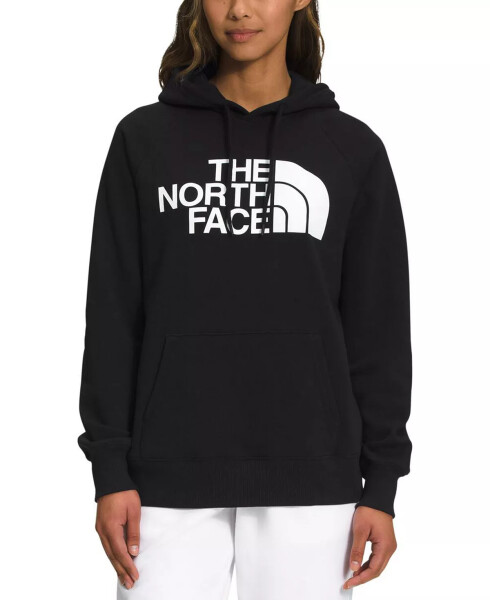 Женский флисовый пуловер с капюшоном Half Dome Tnf Black/Tnf White - 1