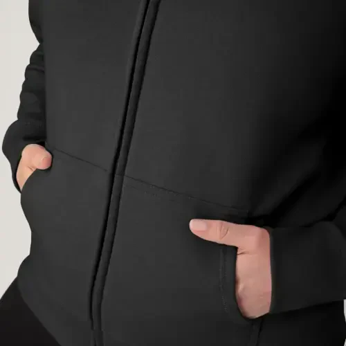 Женский флисовый свитер с капюшоном Hanes ComfortSoft EcoSmart на молнии, размеры S-XXL - 1