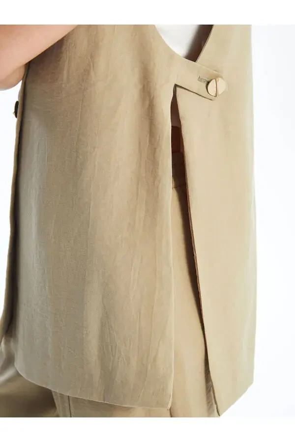 Женский классический жилет - 6