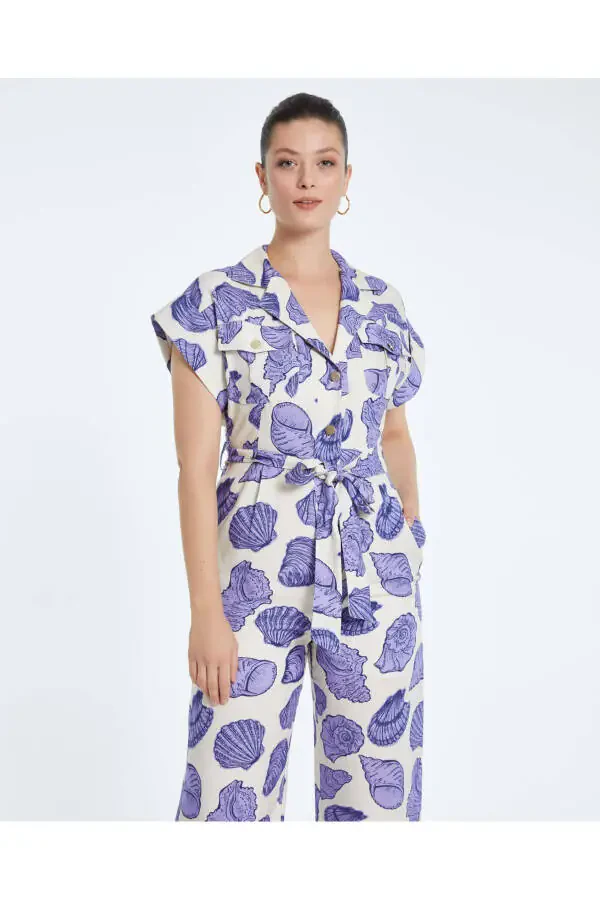 Женский комбинезон Serpil Lilac 38294 - 2