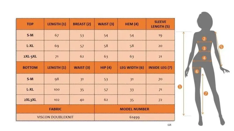 Женский комплект: блузка из вискозы с короткими рукавами, круглым вырезом и двухцветными полосками + брюки из двухниточной ткани. - 2