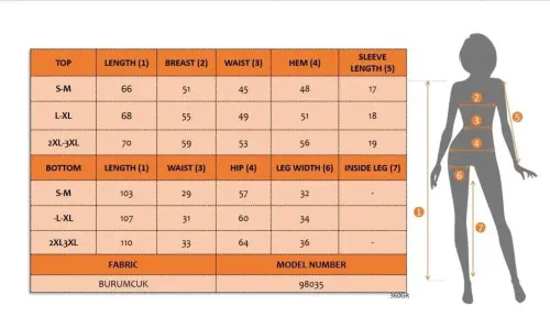 Женский комплект: блузка с коротким рукавом, круглым вырезом и боковыми завязками, жатая, и брюки. - 4