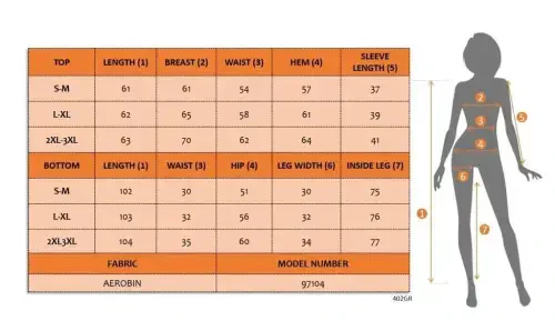 Женский комплект из двух предметов: короткий топ из аэробной ткани с открытым декольте и брюки - 5