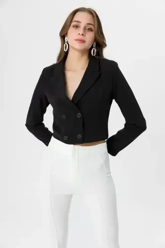 Женский короткий блейзер - 1