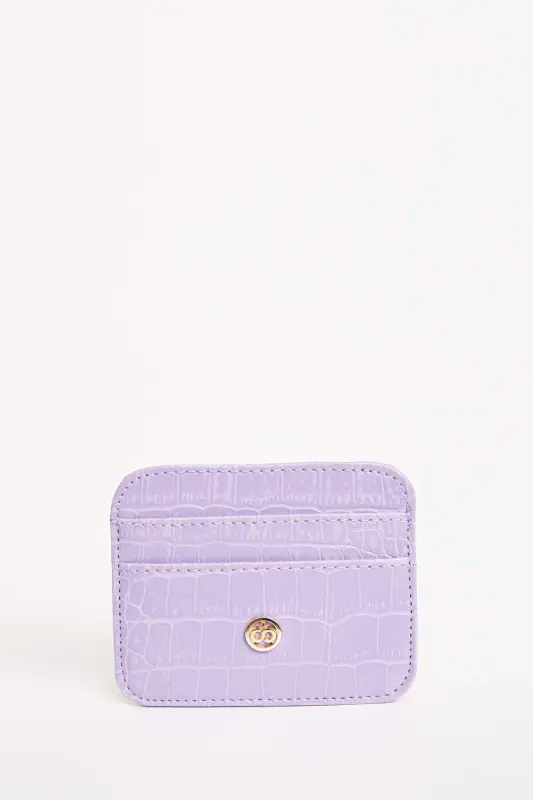 Женский кошелек для карт из искусственной кожи крокодила W2526azns - 1