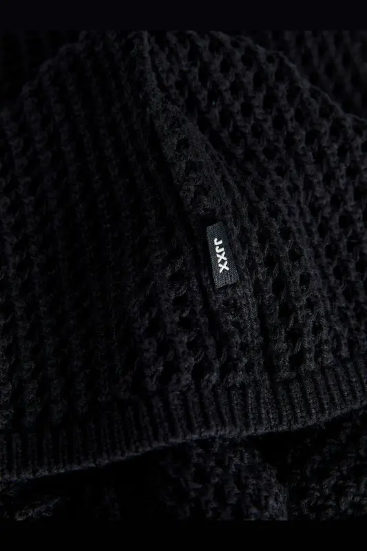 Женский кроп-топ крючком - Presley-Black - 5