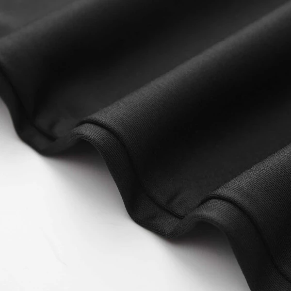 Женский спортивный костюм Mrat, две части, на молнии, повседневный, однотонный, треккостюм, джоггеры, худи с молнией, брюки, размер S-96, черный - 5