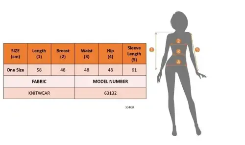 Женский трикотажный кардиган на пуговицах с длинными рукавами и воротником - 4