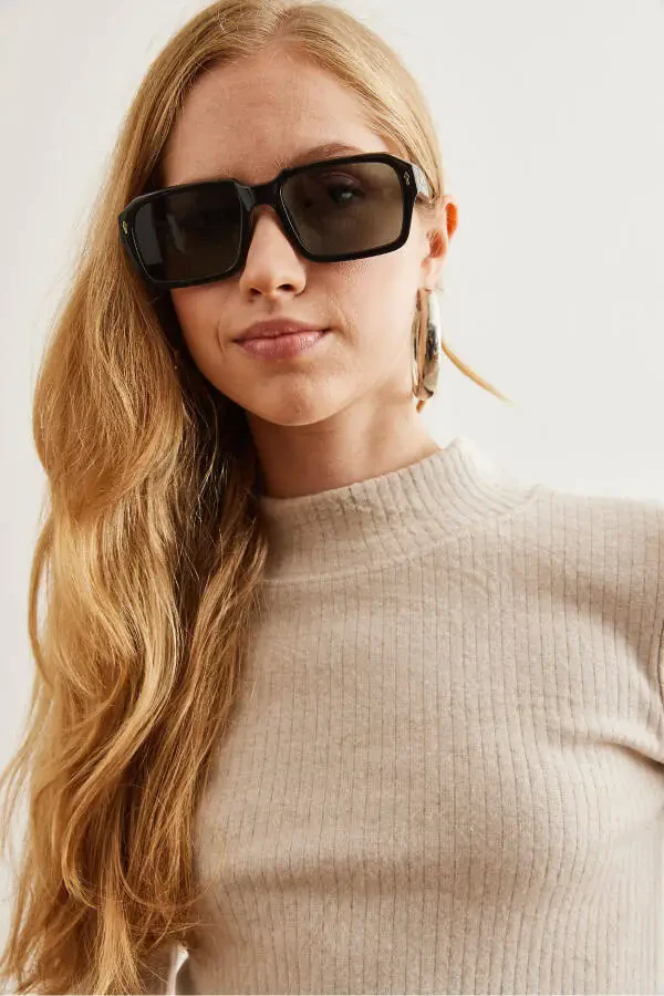 Женский трикотажный комплект с верхом и низом с каменной нитью и чертополохом TKM-19000304 - 7