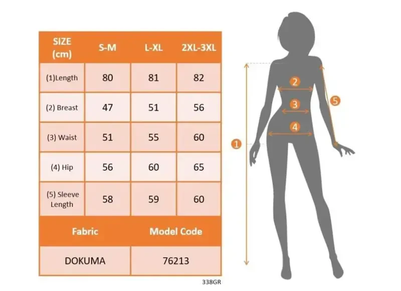 Женский вязаный туника в клетку с длинными рукавами, воротником-поло и карманом - 4