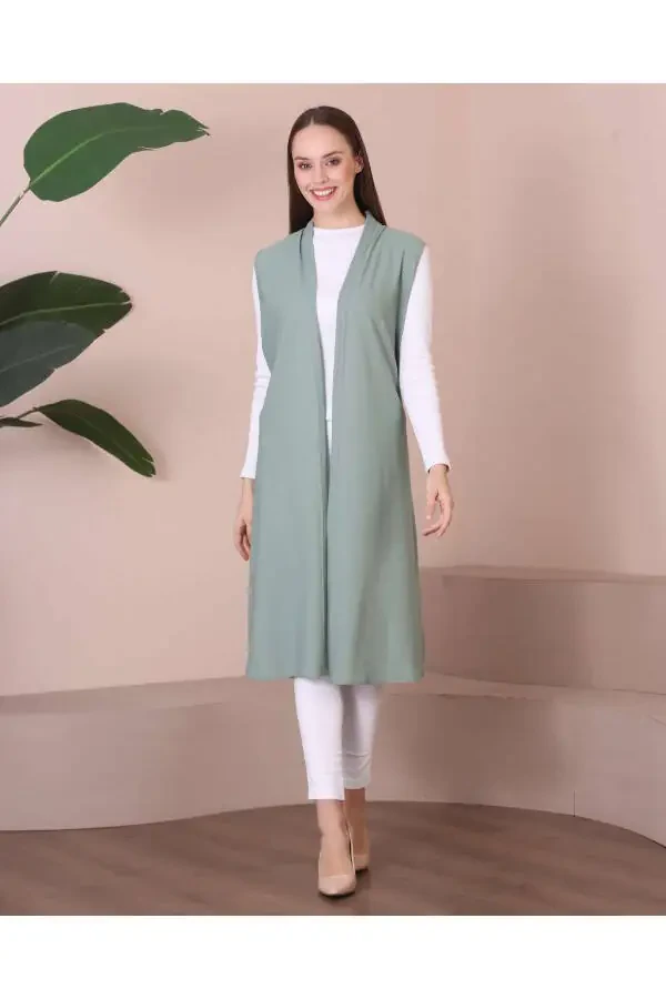 Женский жилет большого размера Материнский жилет Модная одежда Женский жилет - 1