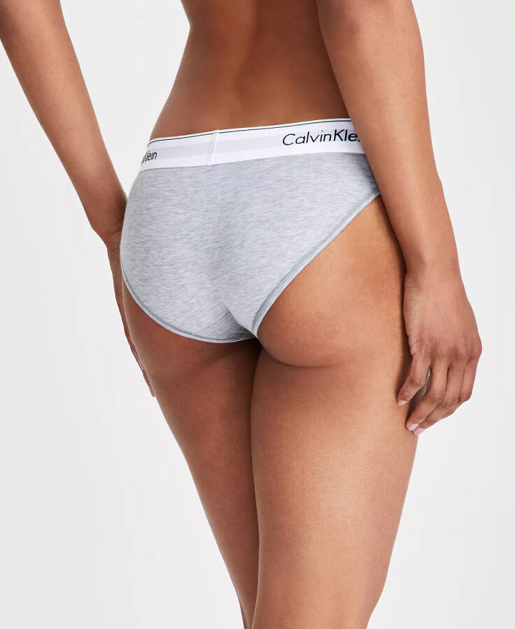 Женское бикини Calvin Klein Modern Cotton F3787 Серый Меланж - 7