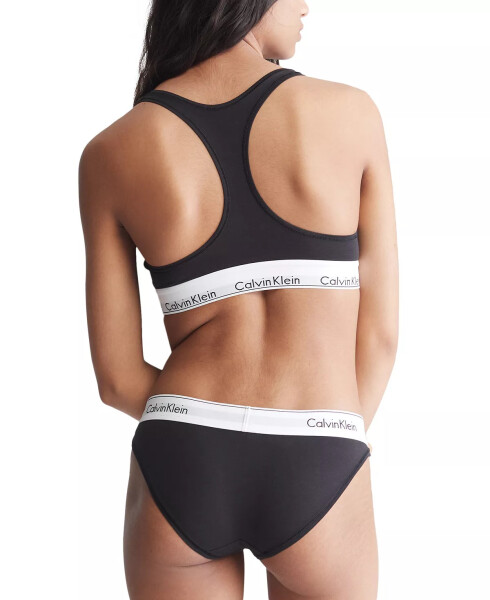 Женское бикини из современного хлопка Calvin Klein F3787 Черный - 4