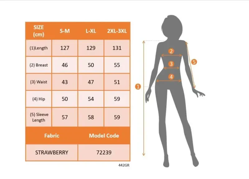 Женское длинное платье-клубника с длинными рукавами, вырезом под велосипед, разрезом и поясом - 4