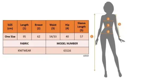 Женское короткое трикотажное платье с длинными рукавами, V-образным вырезом и застежкой на пуговицы спереди - 6
