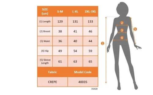 Женское Креповое Платье с Длинными Рукавами и Открытым Плечом - 4