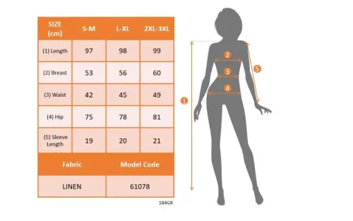 Женское льняное платье с короткими рукавами, V-образным вырезом и плиссированной деталью. - 5