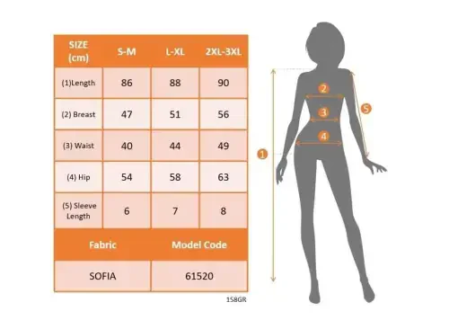 Женское льняное платье с оборками на рукавах, V-образным вырезом и пуговицами - 5