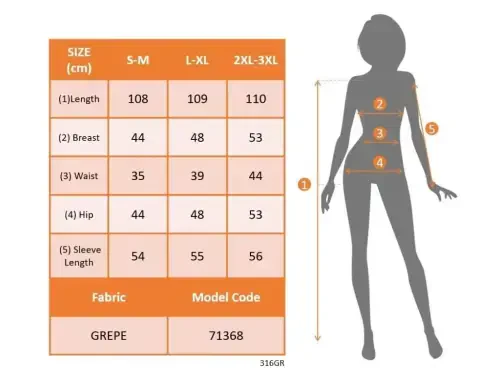 Женское платье миди из жатого крепа с запахом и длинными рукавами - 5