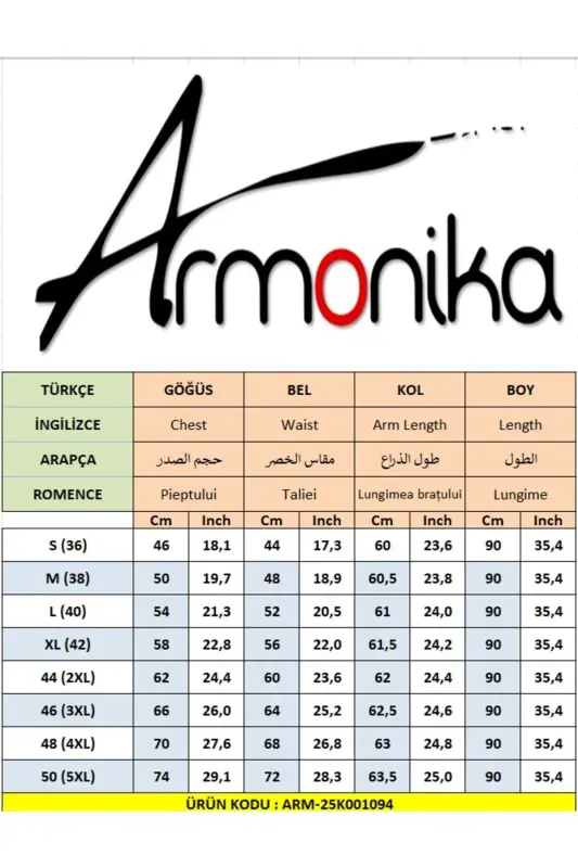 Женское платье с круглым вырезом, юбкой-клеш и рукавами-буфами. - 5