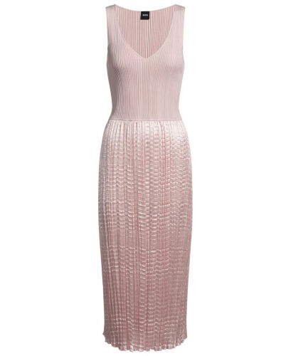 Женское структурированное трикотажное платье - HUGO BOSS (1)