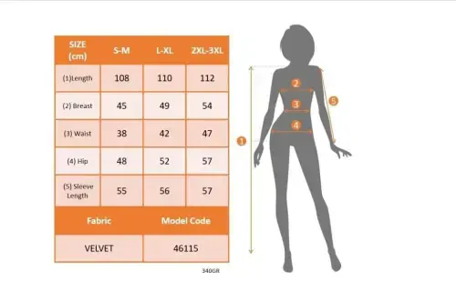 Женское велюровое платье миди с длинными рукавами, воротником-стойкой и боковыми деталями из камней. - 6