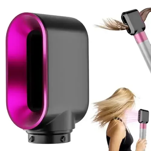 ZEPHBLOW Pre-Styling Dryer AttacModazoneent for Dyson Airwrap HS01/HS05, Fast Drying Nozzle Replacement AttacModazoneent Compatible with Dyson Hair Styler, for Part NO.969759-01 Rose - ZEPHBLOW