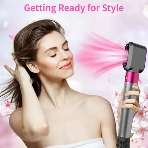 ZEPHBLOW Pre-Styling Dryer AttacModazoneent for Dyson Airwrap HS01/HS05, Fast Drying Nozzle Replacement AttacModazoneent Compatible with Dyson Hair Styler, for Part NO.969759-01 Rose - 5