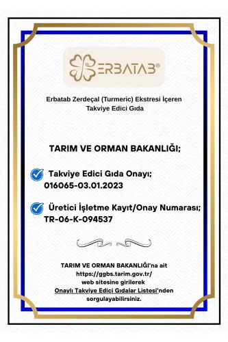 Zerdeçal Curcumin Ekstresi 30 Kapsül Licaps® - 7