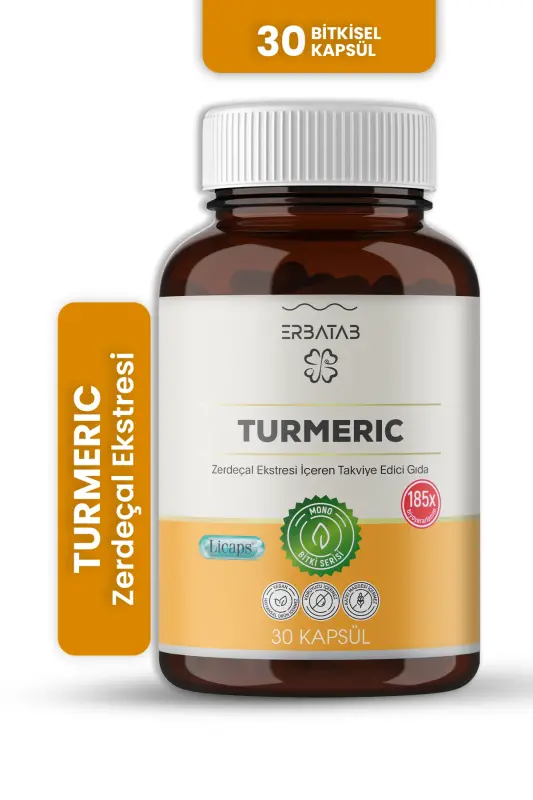 Zerdeçal Curcumin Ekstresi 30 Kapsül Licaps® - 1
