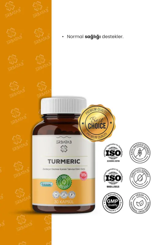 Zerdeçal Curcumin Ekstresi 30 Kapsül Licaps® - 5