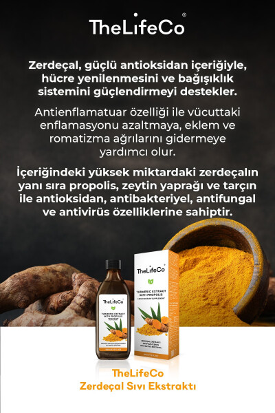 Zerdeçal Ekstraktı (KÜRKÜMİN) - 150 ml - 4