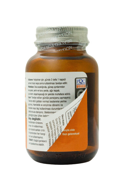 Turmeric Blackpepper Zerdeçal Karabiber Full Potency 60 Kapsül x 880 mg Kurkumin Curcumin SEPE - SEPE NATURAL (1)