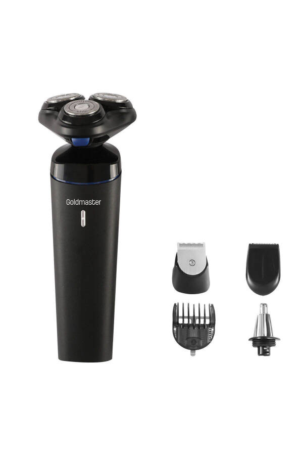 Zero Charging Stand Playable Head Wet Dry 5 In 1 Men's Grooming Set Gm8141 - 10